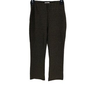 Urban Outfitters Women’s Blue Gold Print Pull On Pants Elastic Waist Small